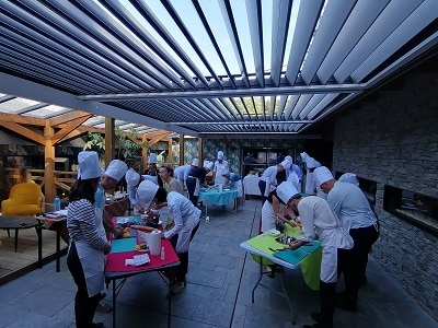 atelier cuisine team cooking